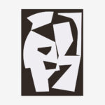 Fine Art Print — abstract-shapes, black-art-prints print