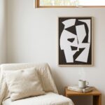 Fine Art Print — abstract-shapes, black-art-prints print