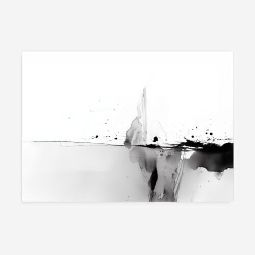 Fine Art Print — ink-wash-art-prints, black-art-prints print