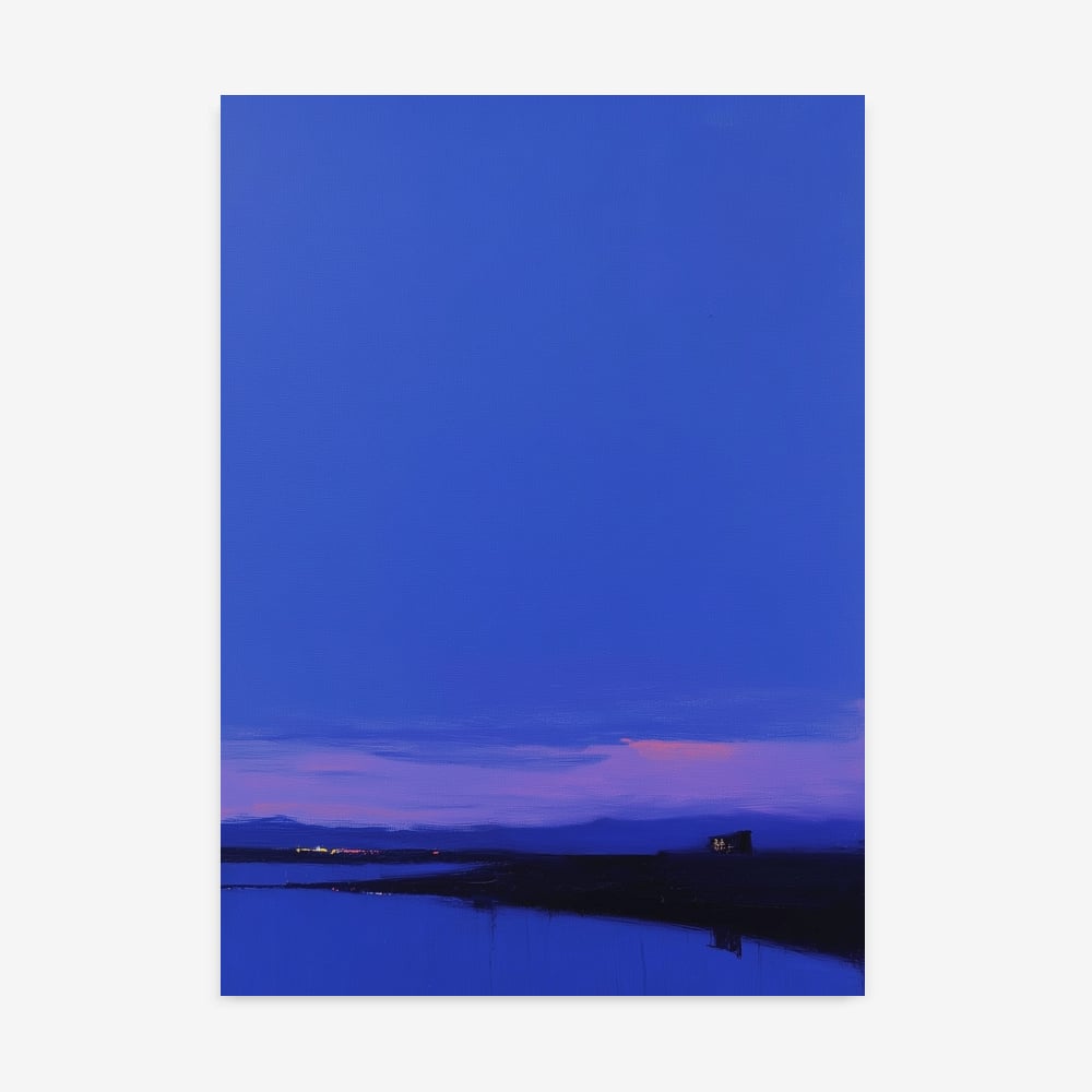 Fine Art Print — blue-art-prints, landscape-art-prints print