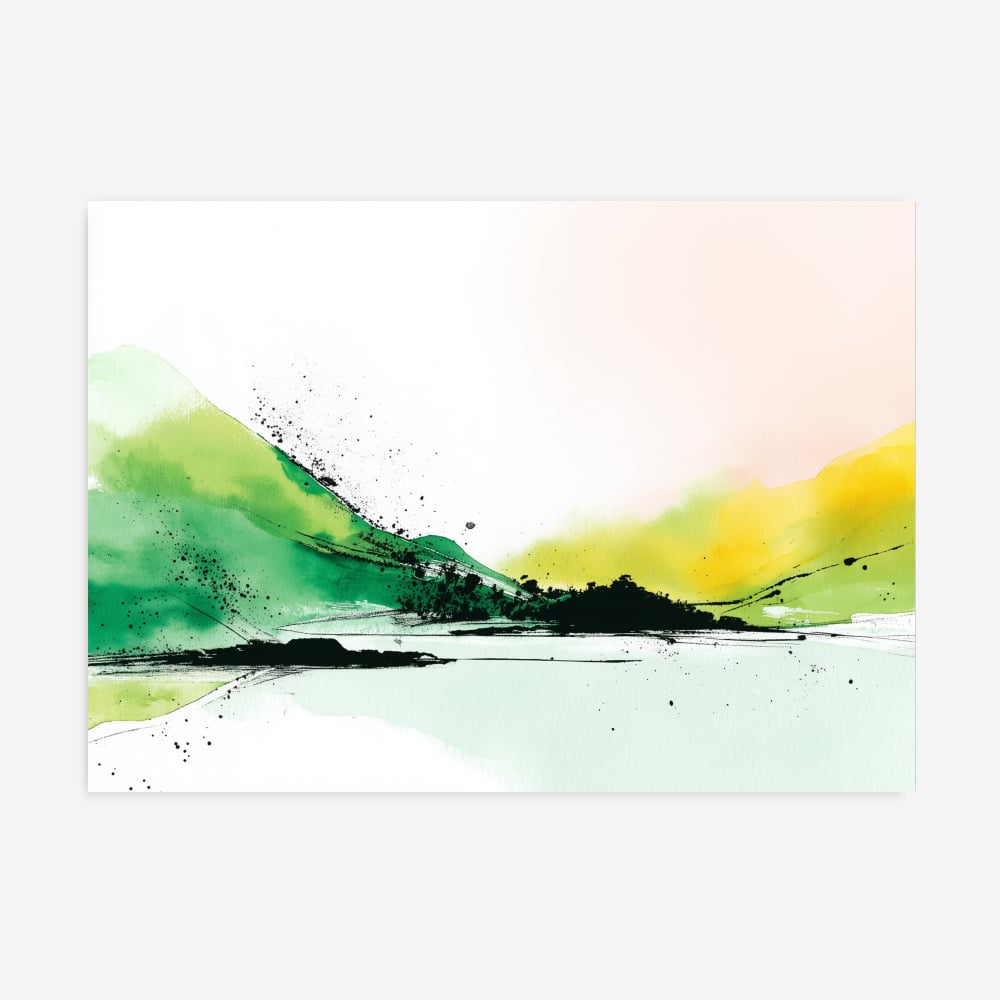 Fine Art Print — landscape-art-prints, ink-wash-art-prints print
