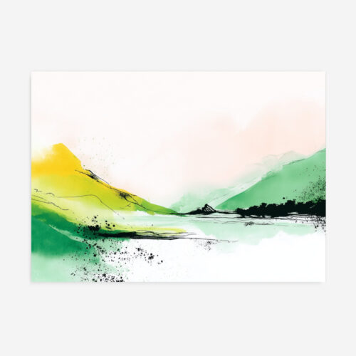 Fine Art Print — landscape-art-prints, ink-wash-art-prints print