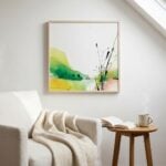 Fine Art Print — green, yellow-art-prints print