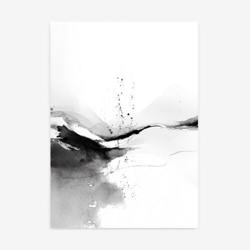 Fine Art Print — ink-wash-art-prints, black-art-prints print