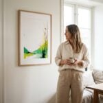 Fine Art Print — green, vertical-art-print print