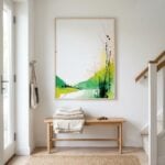 Fine Art Print — green, vertical-art-print print