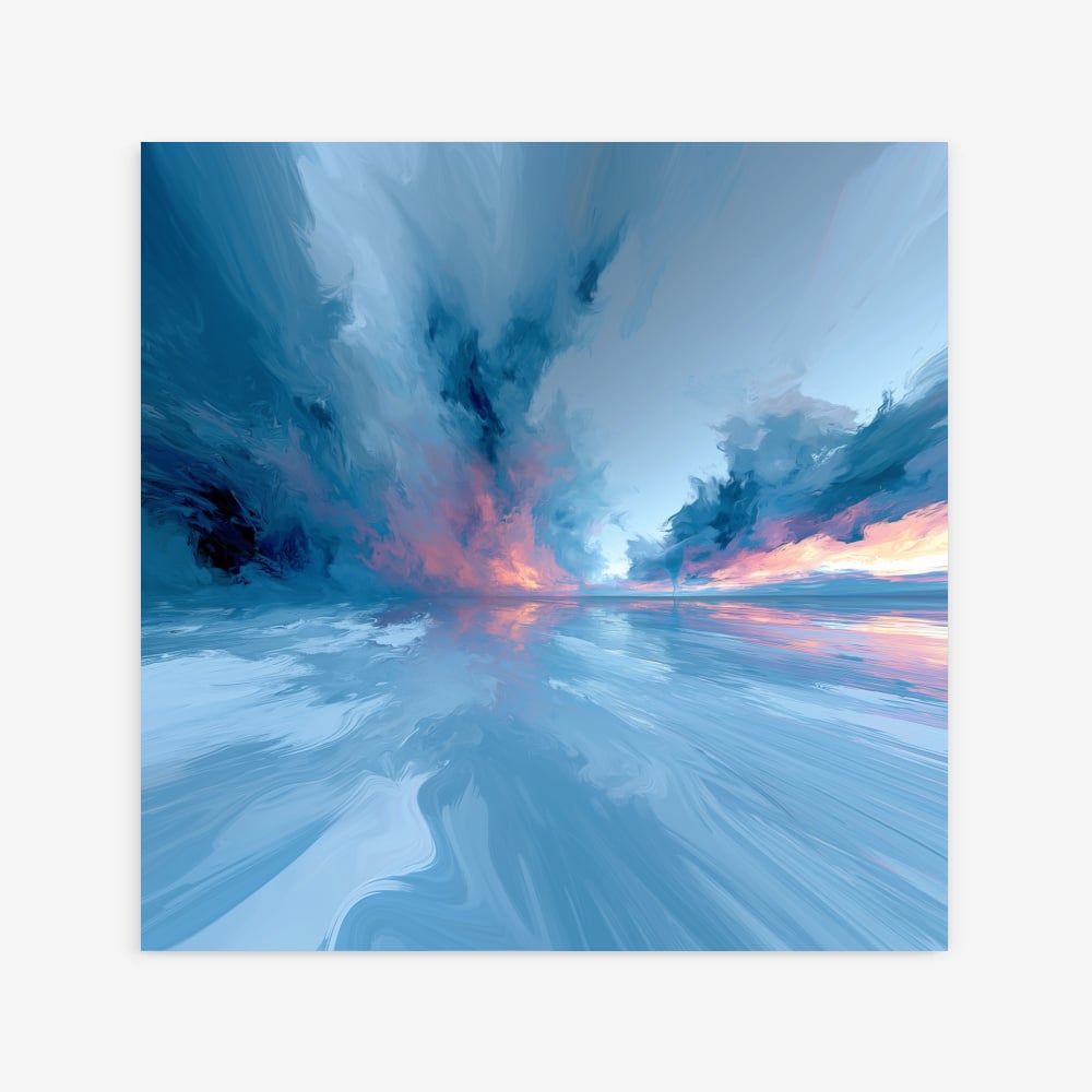 Fine Art Print — blue-art-prints, pink-art-prints print