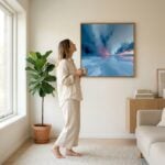 Fine Art Print — blue-art-prints, pink-art-prints print